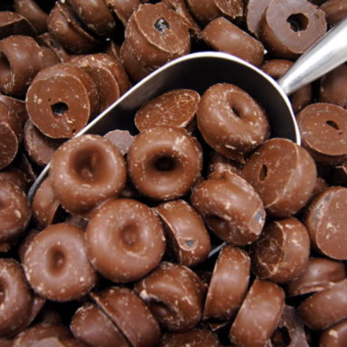 Milk Chocolate Aniseed Rings
