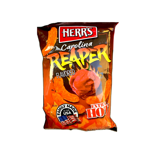 Herr's Carolina Reaper Flavoured Cheese Curls 150g