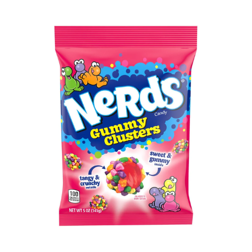 Nerds Gummy Cluster Rainbow 141g
